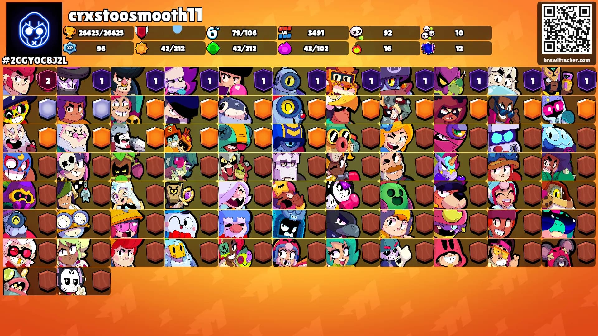 crxstoosmooth11's Ranks
