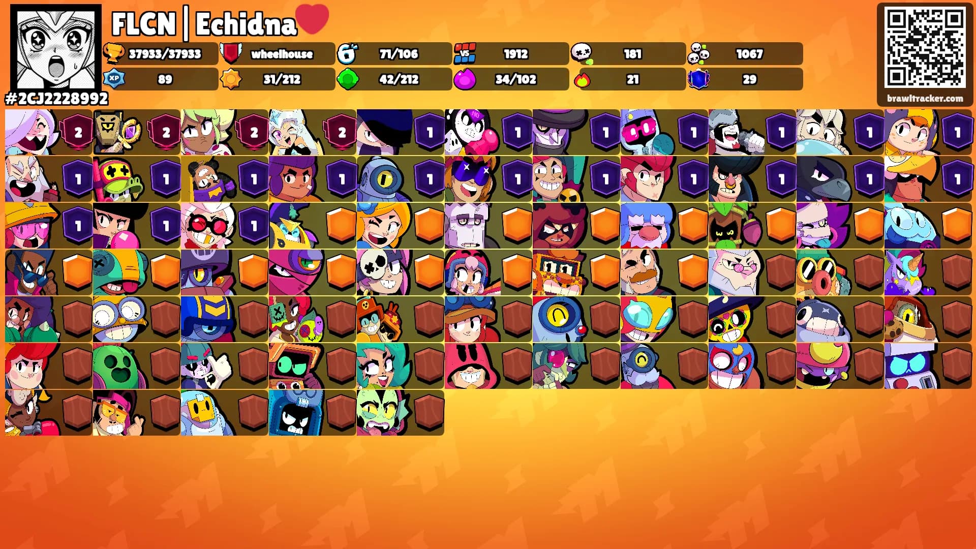 FLCN|Echidna❤️'s Ranks