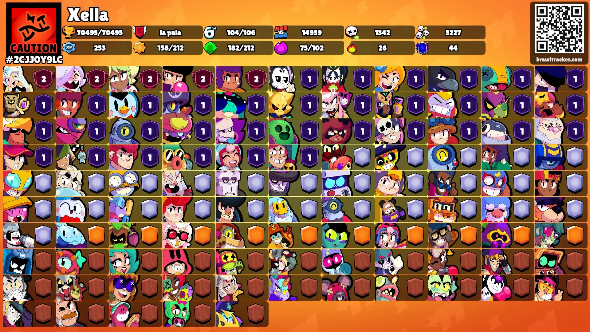 Xella's Ranks