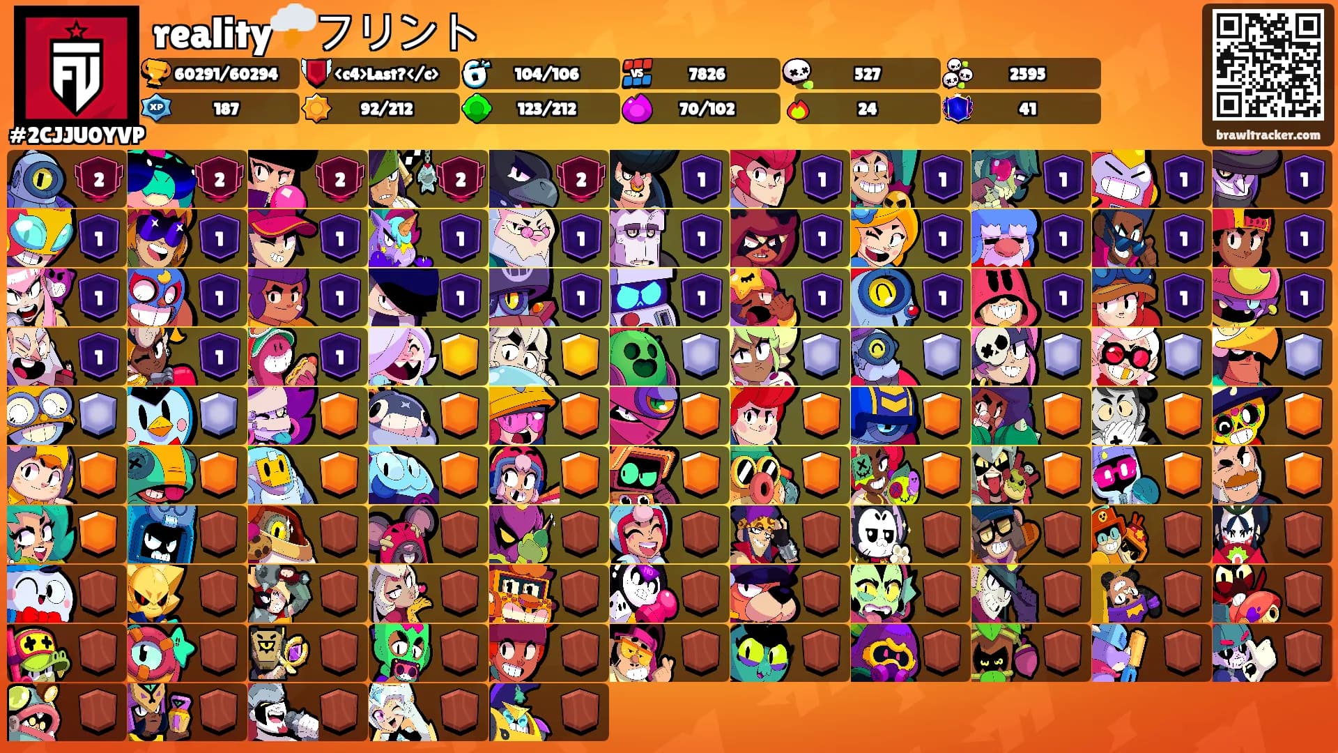 reality🌩️フリント's Ranks