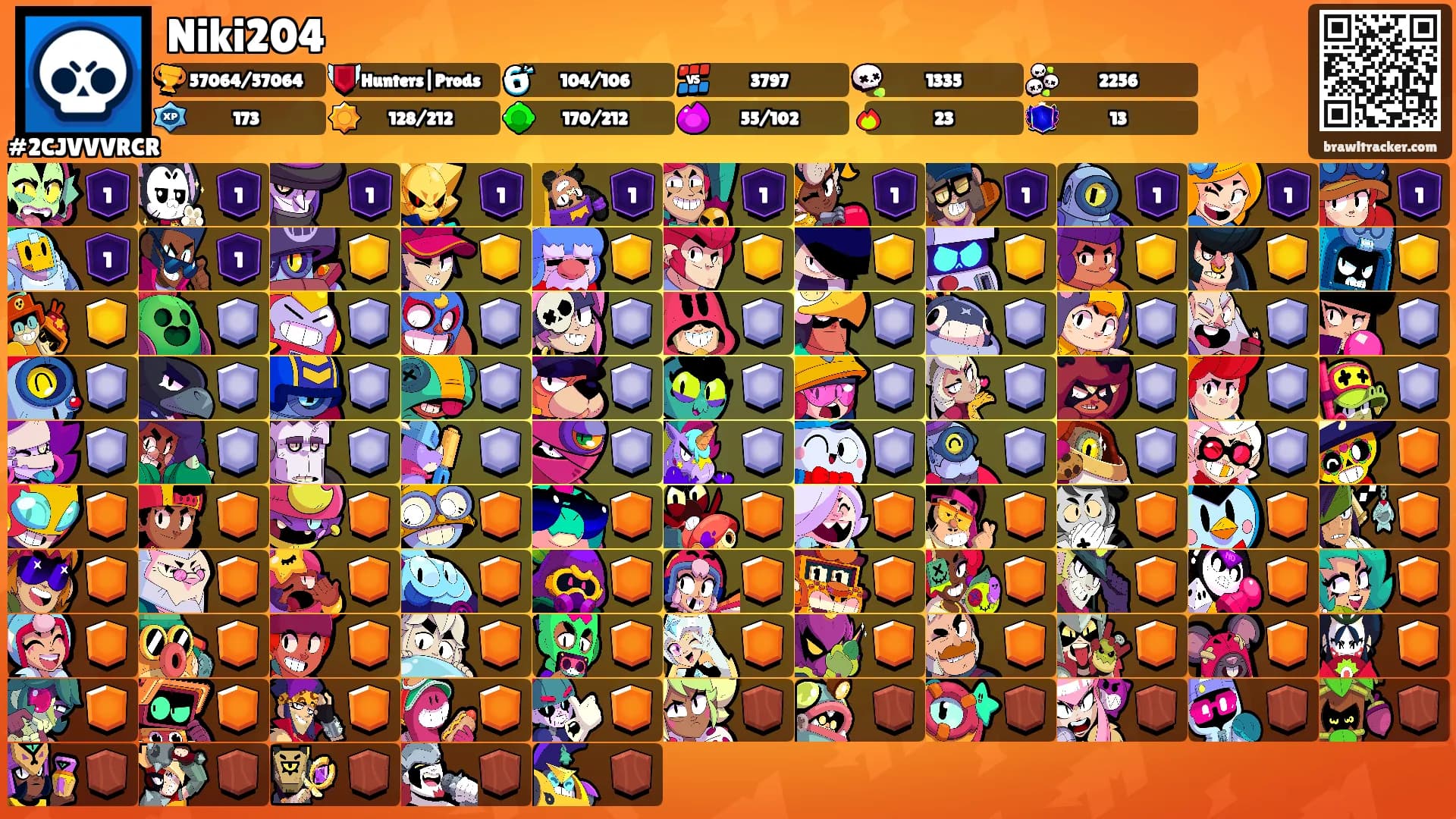 Niki204's Ranks