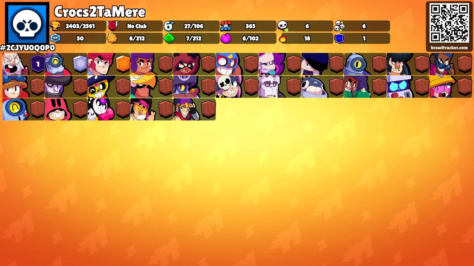 Crocs2TaMere's Ranks