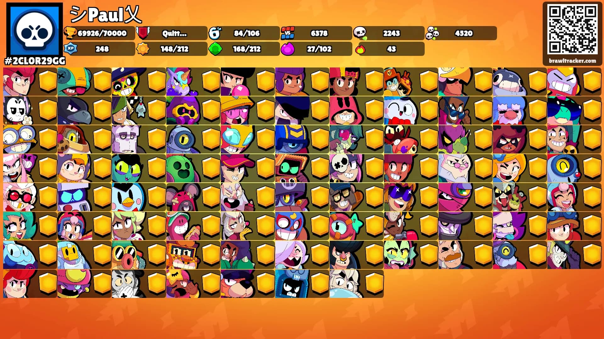 シPaul乂's Ranks