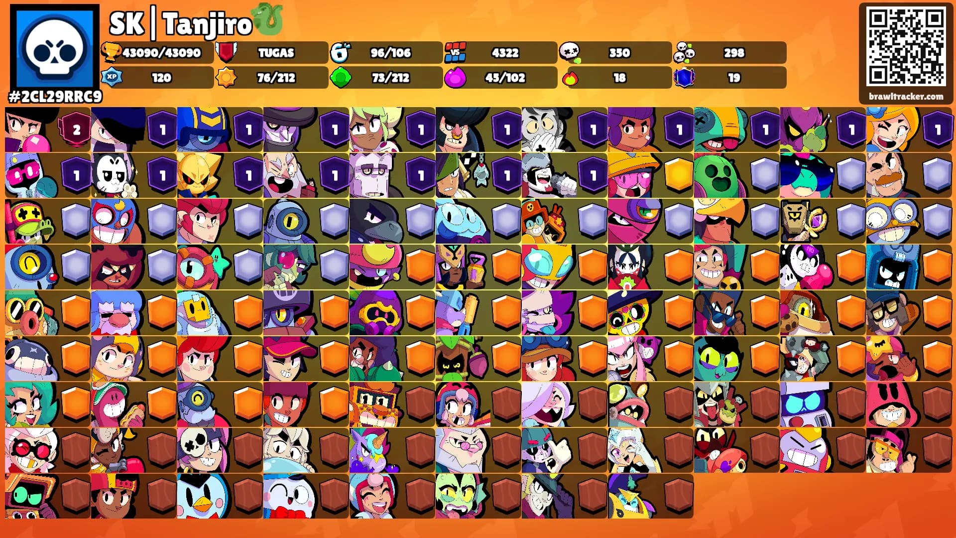 SK|Tanjiro🐉's Ranks