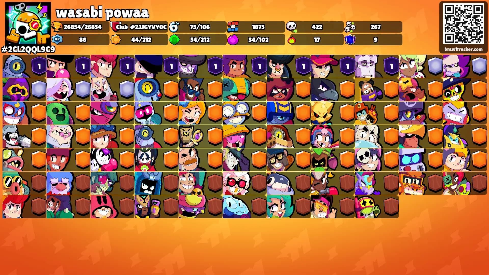 wasabi powaa's Ranks