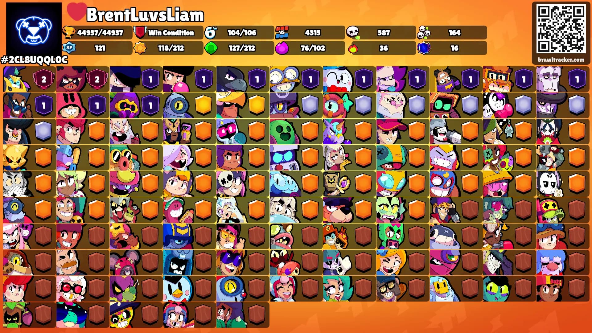 ❤️BrentLuvsLiam's Ranks