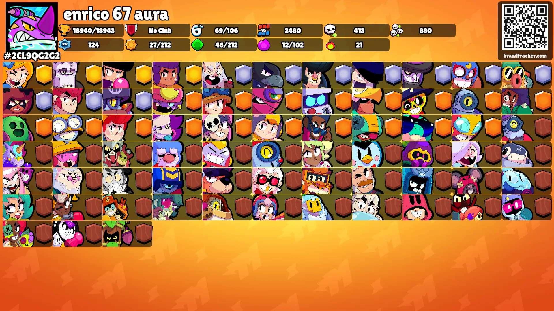 enrico 67 aura's Ranks