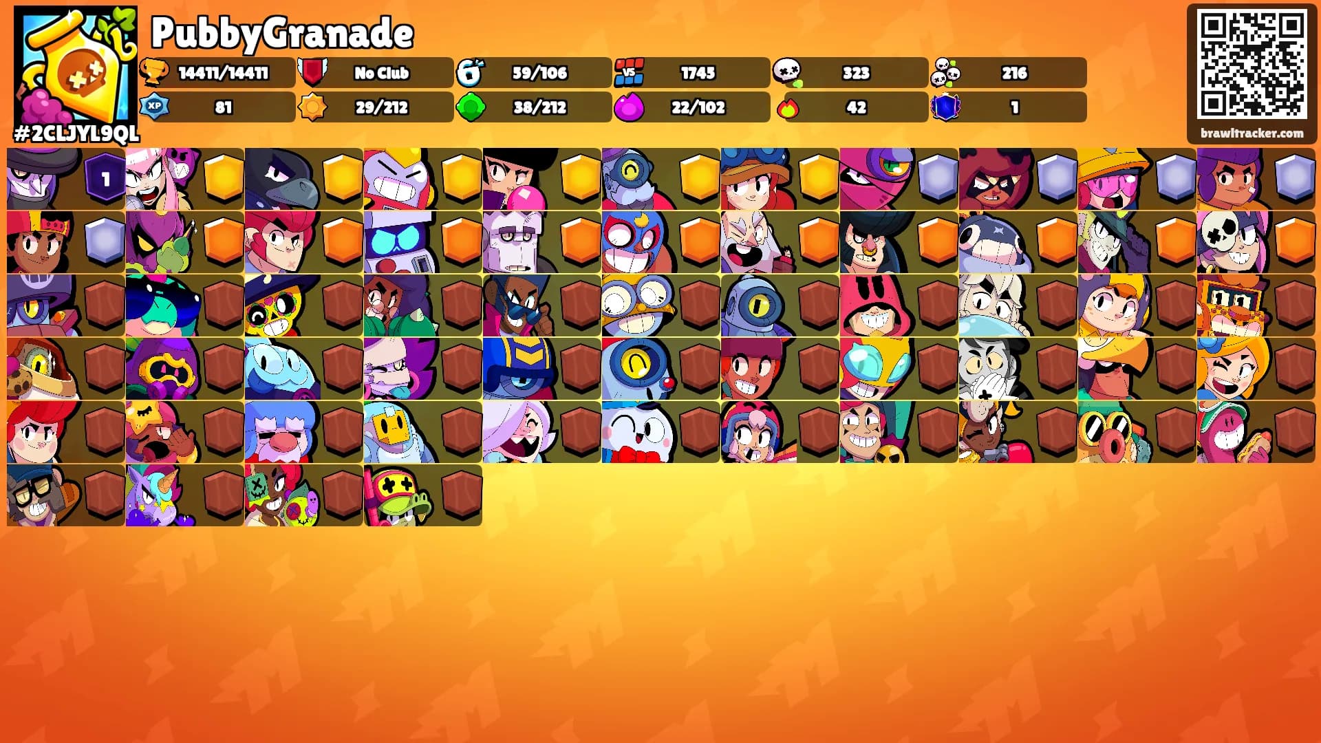 PubbyGranade's Ranks