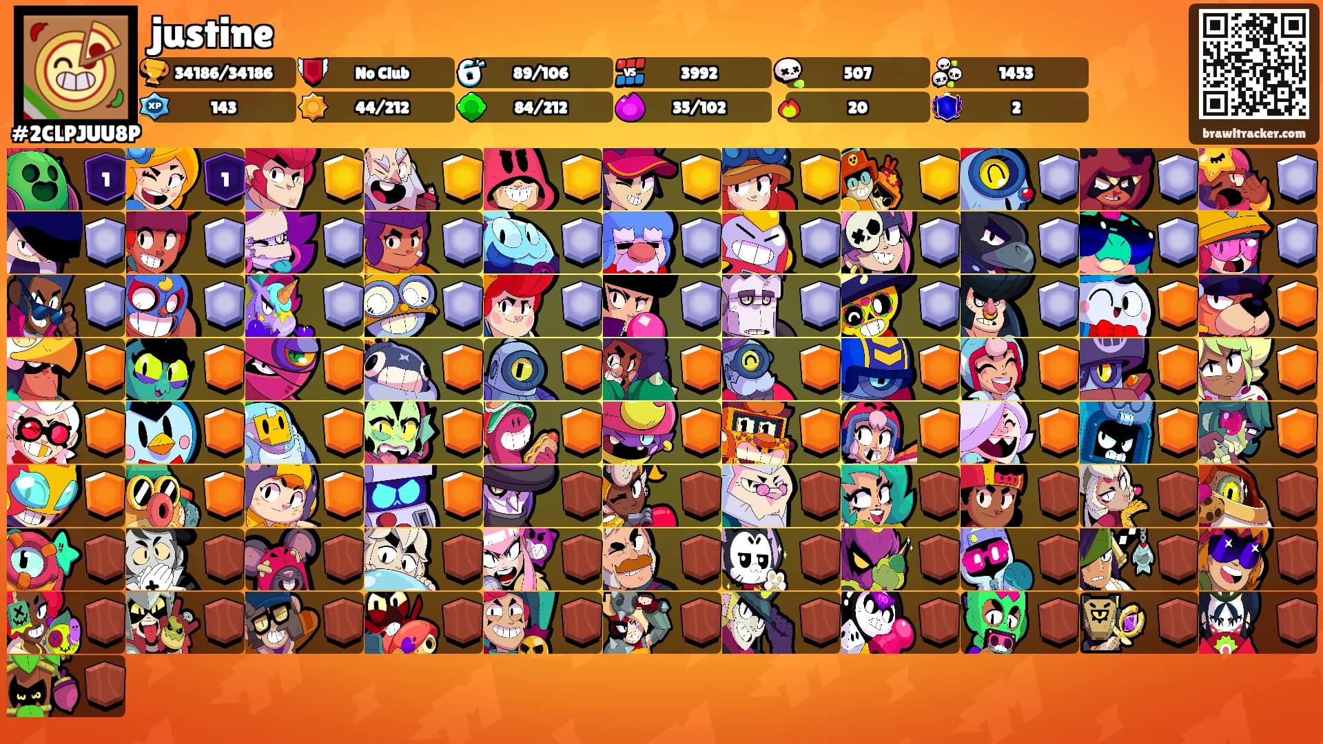 justine's Ranks