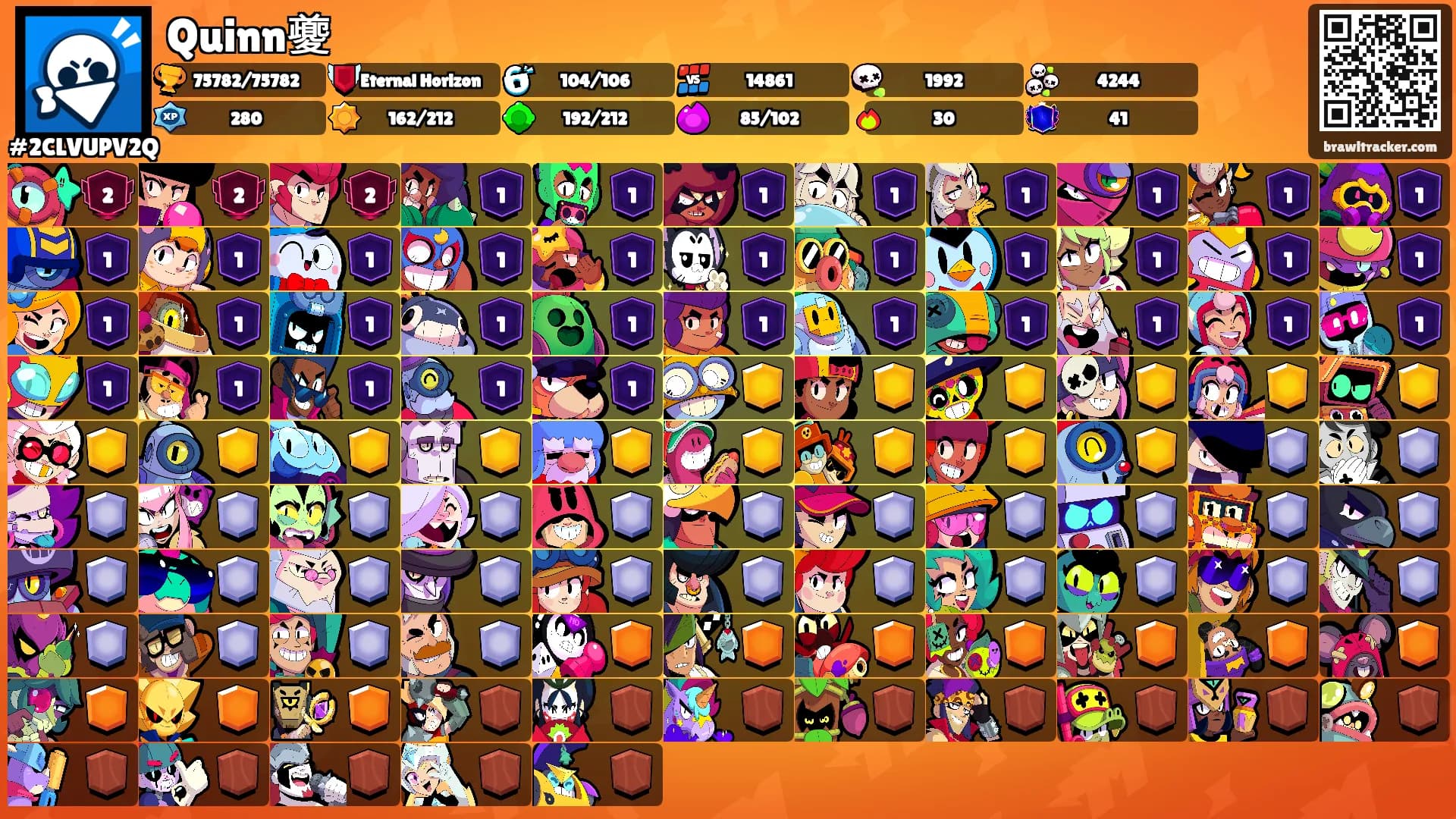 Quinn夔's Ranks
