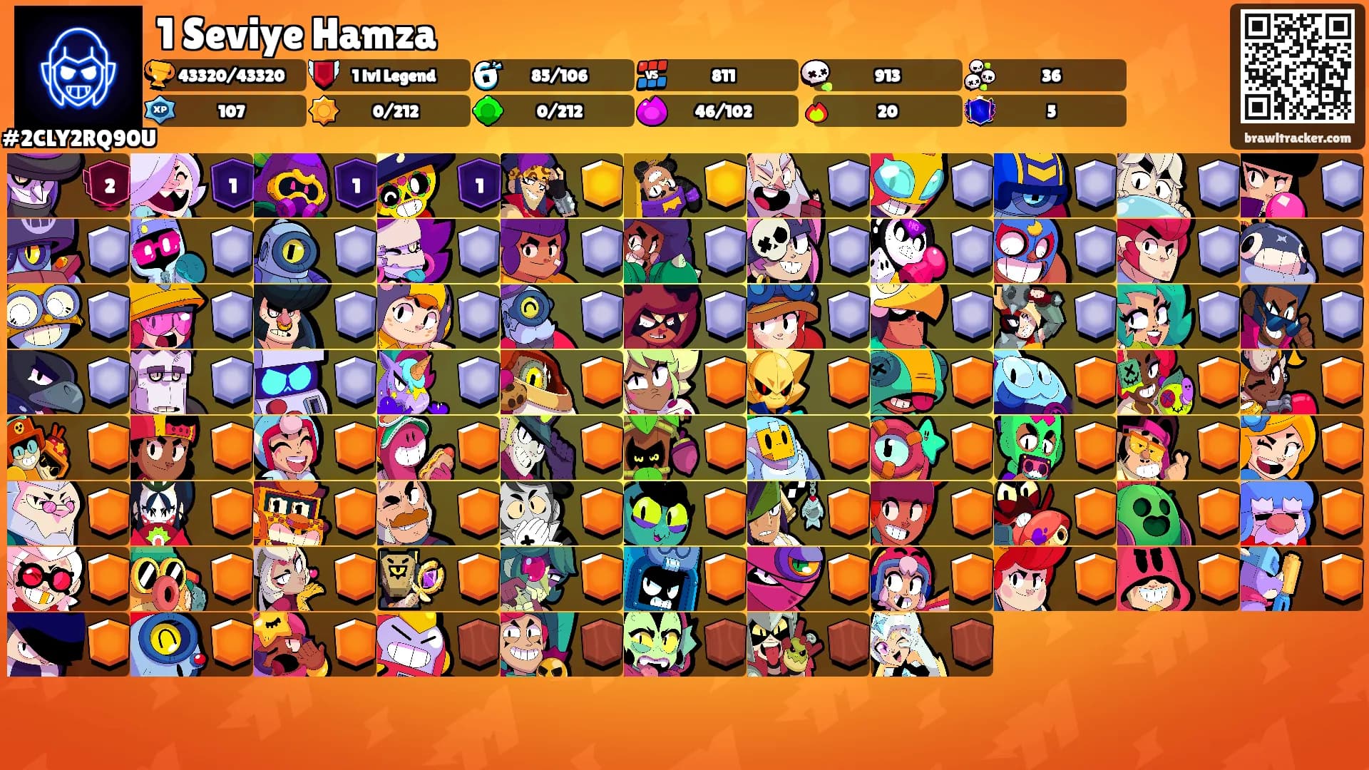 1 Seviye Hamza's Ranks
