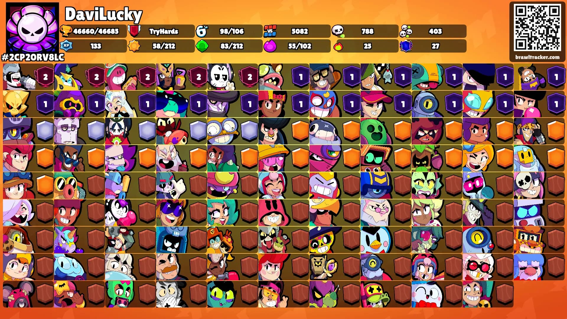 DaviLucky's Ranks