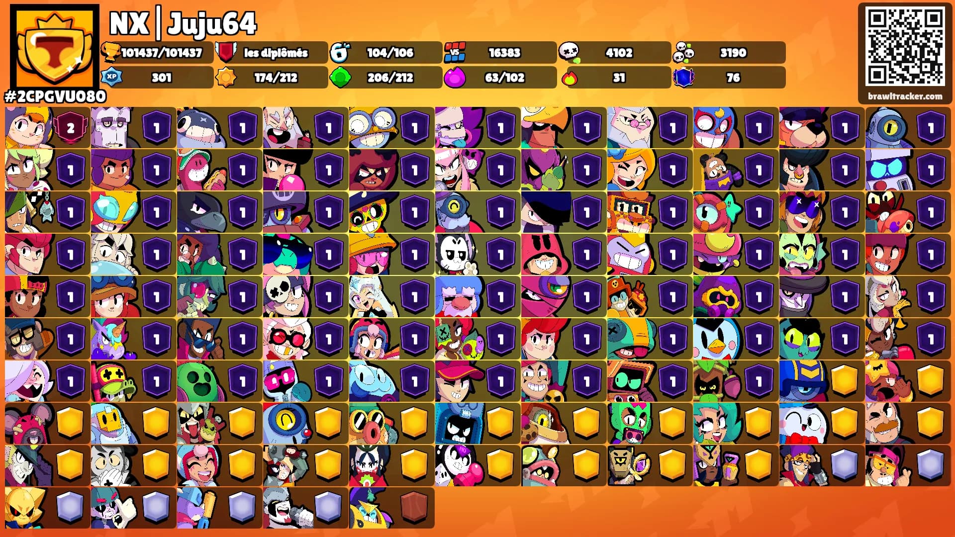 NX|Juju64's Ranks