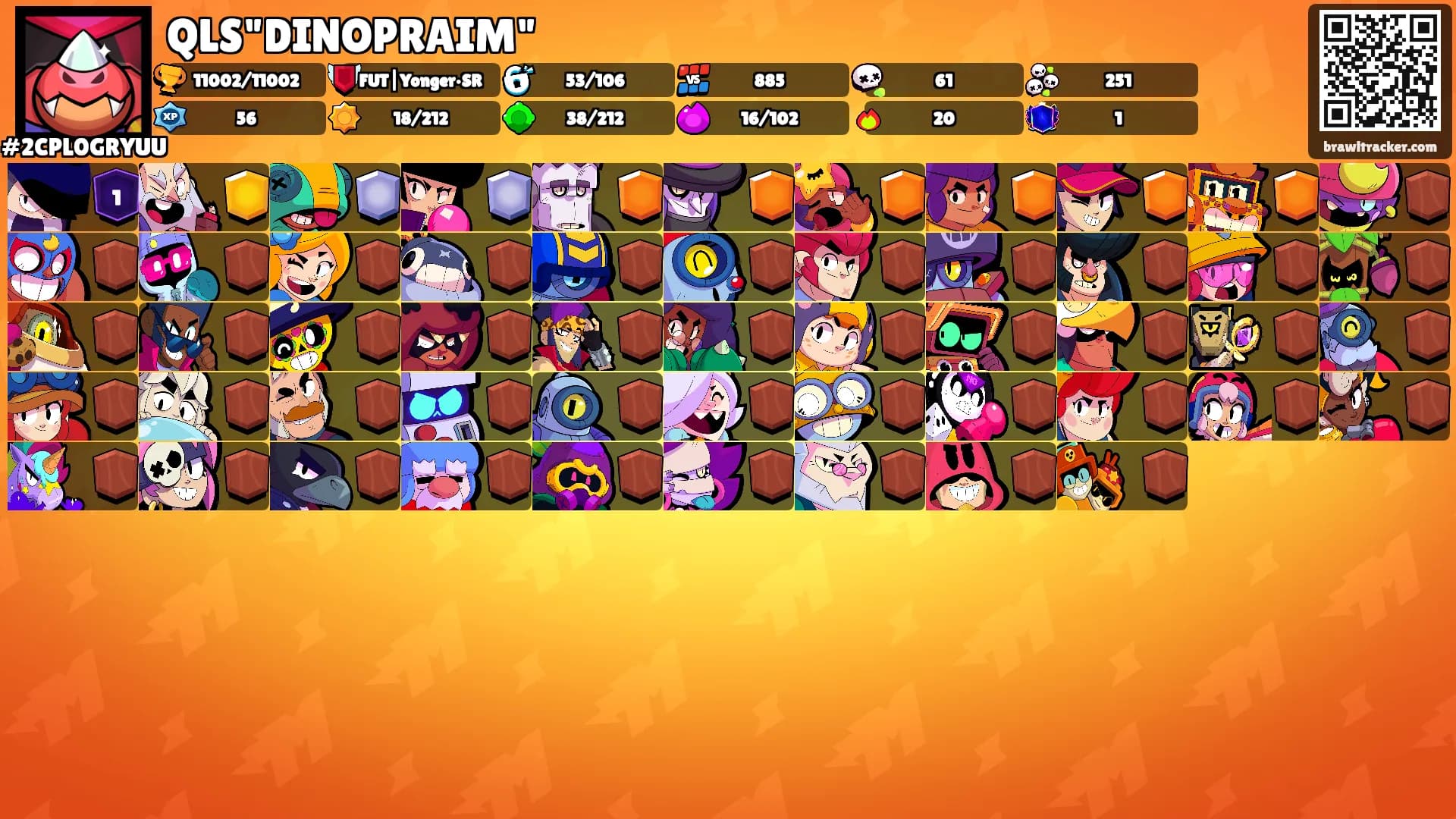 QLS"DINOPRAIM"'s Ranks