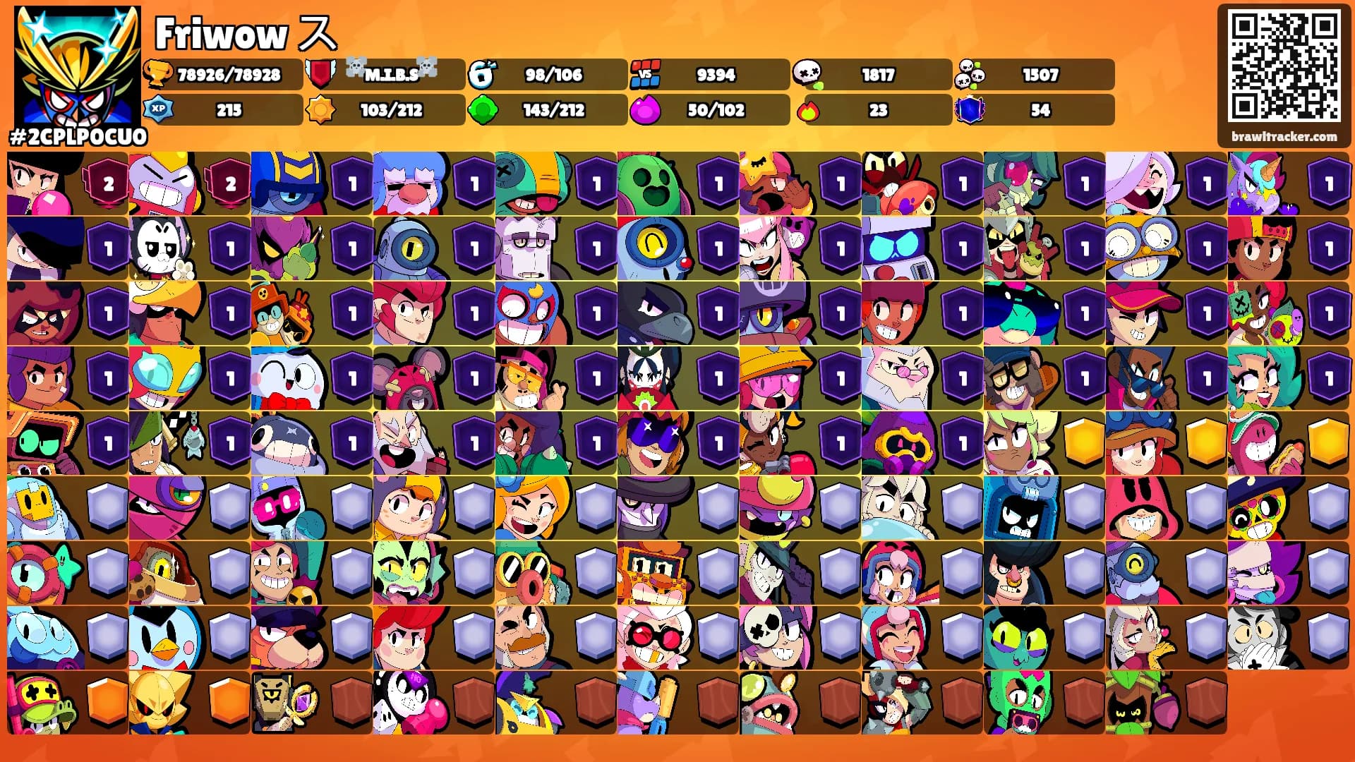 Friwow ス's Ranks