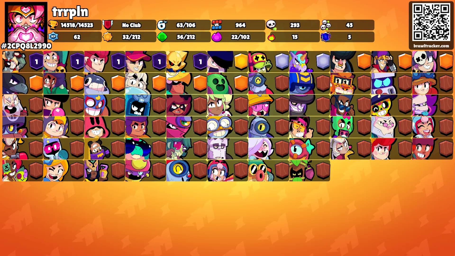 trrpln's Ranks