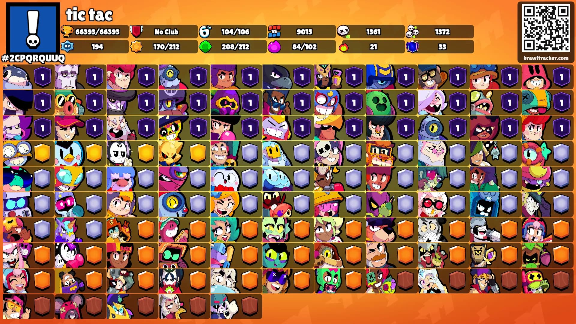 tic tac's Ranks