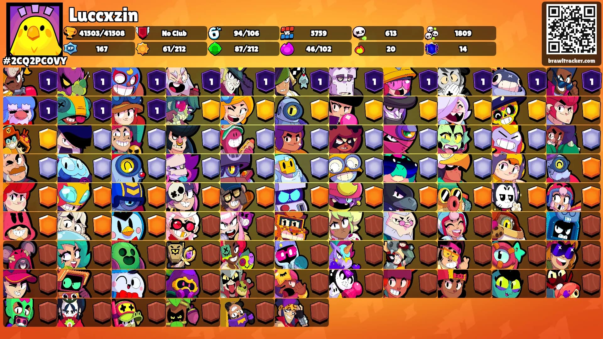 Luccxzin's Ranks
