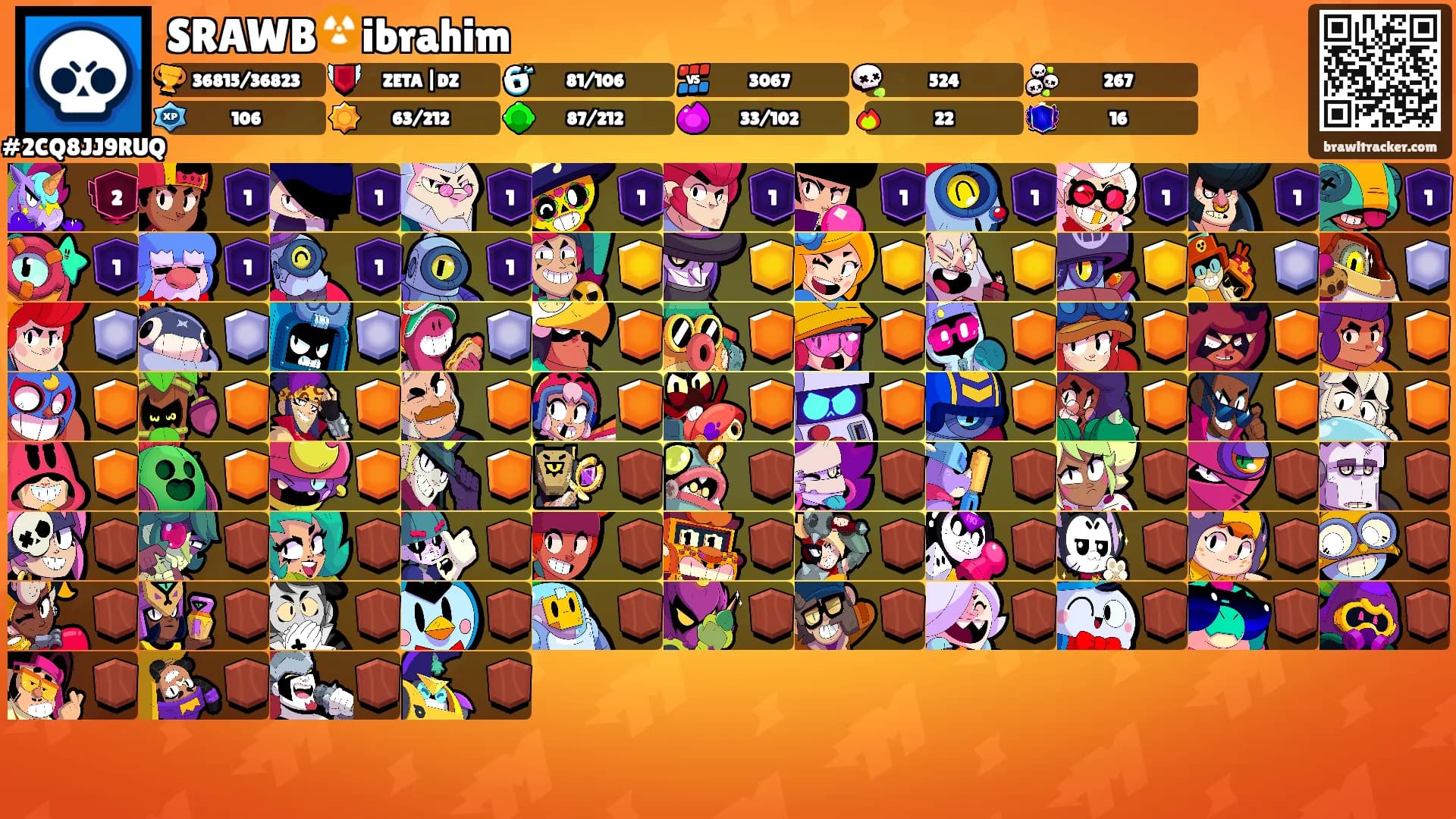 SRAWB☢️ibrahim's Ranks