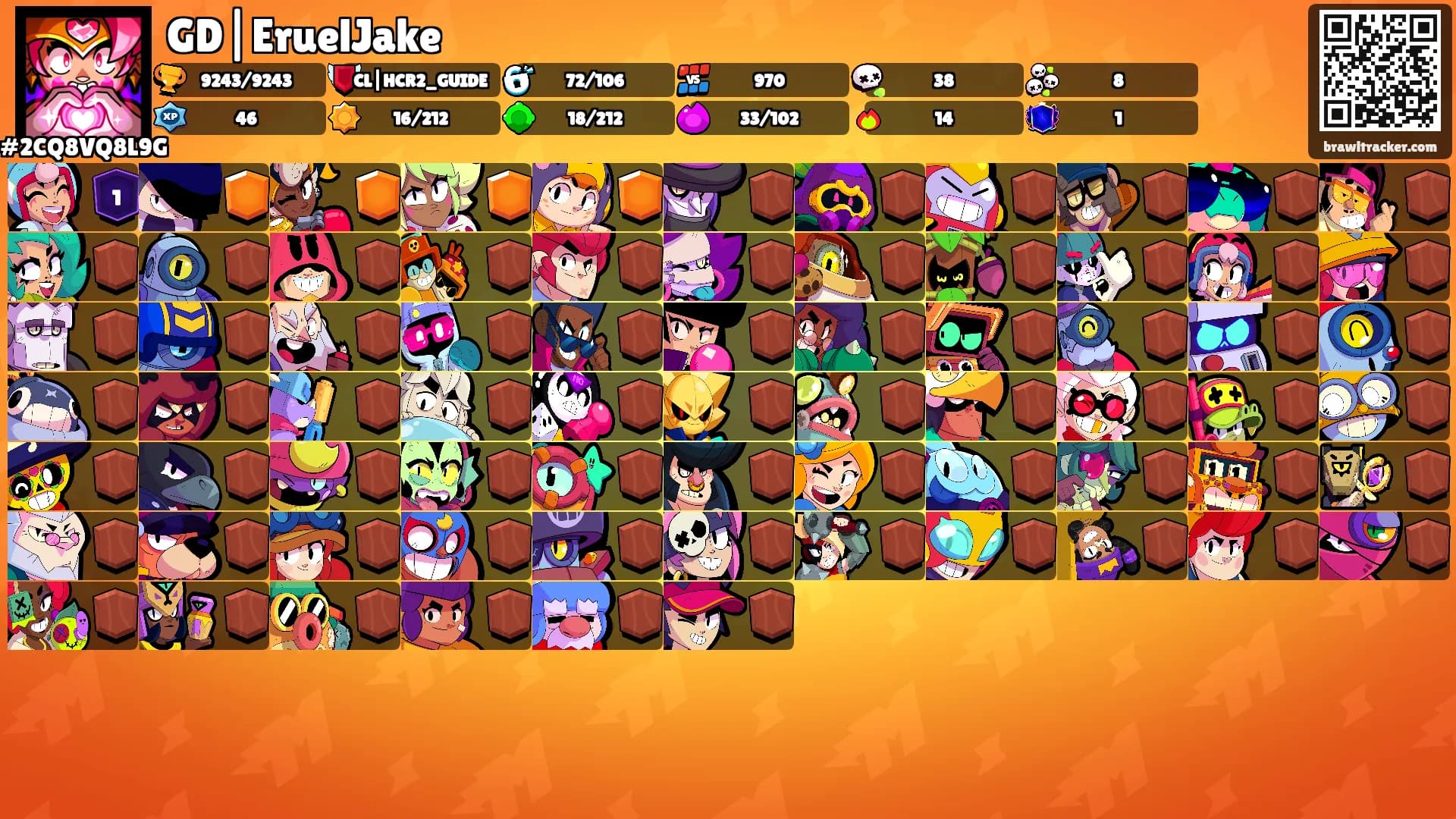 GD|EruelJake's Ranks