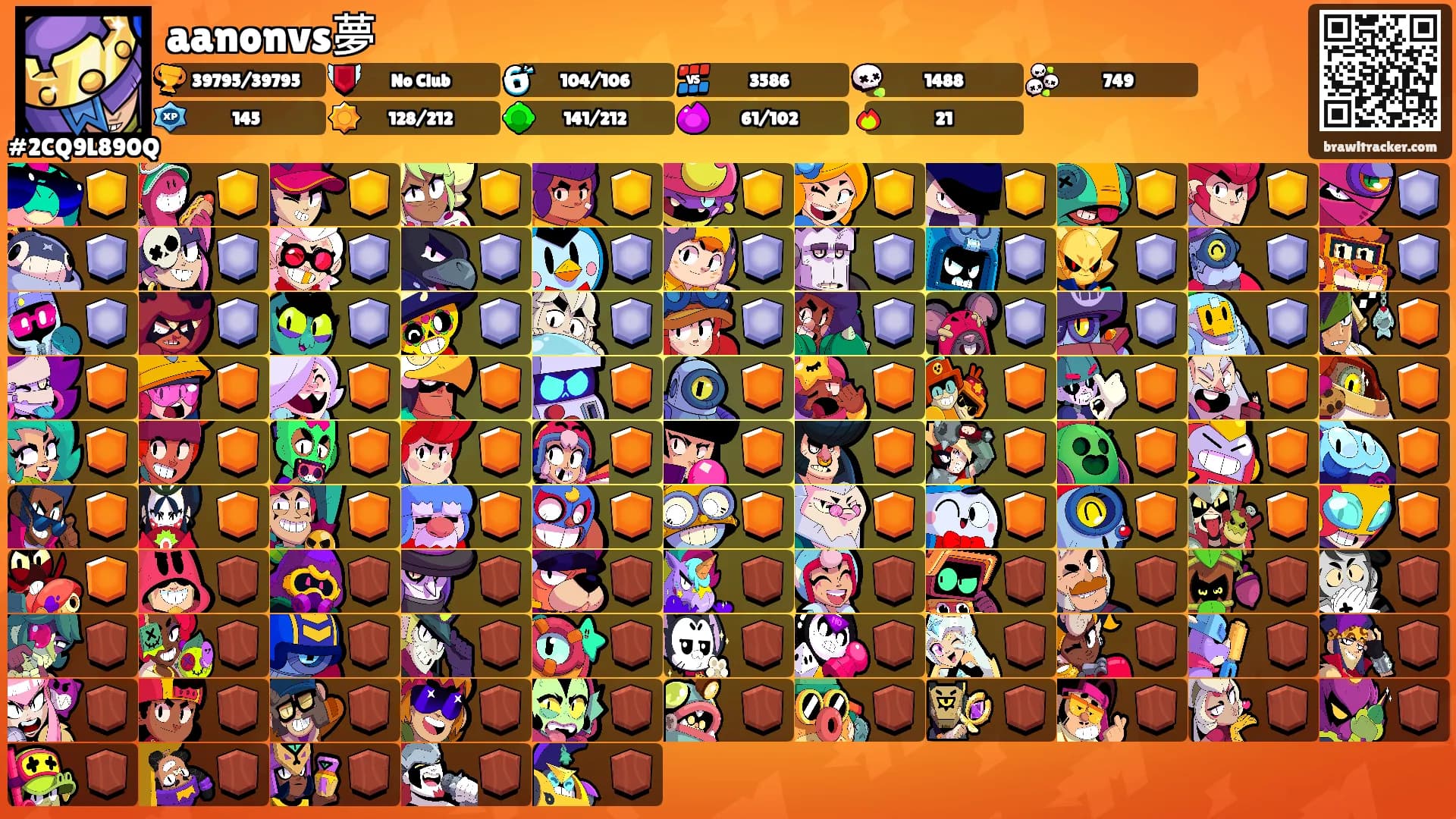 aanonvs夢's Ranks