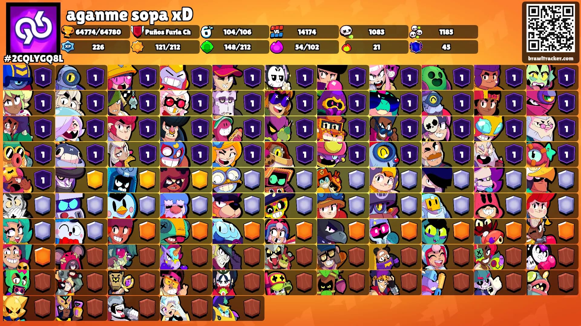 aganme sopa xD's Ranks