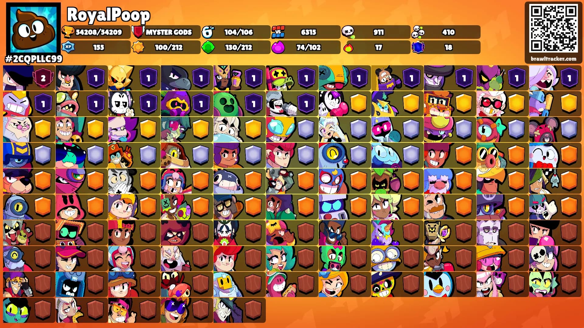 RoyalPoop's Ranks
