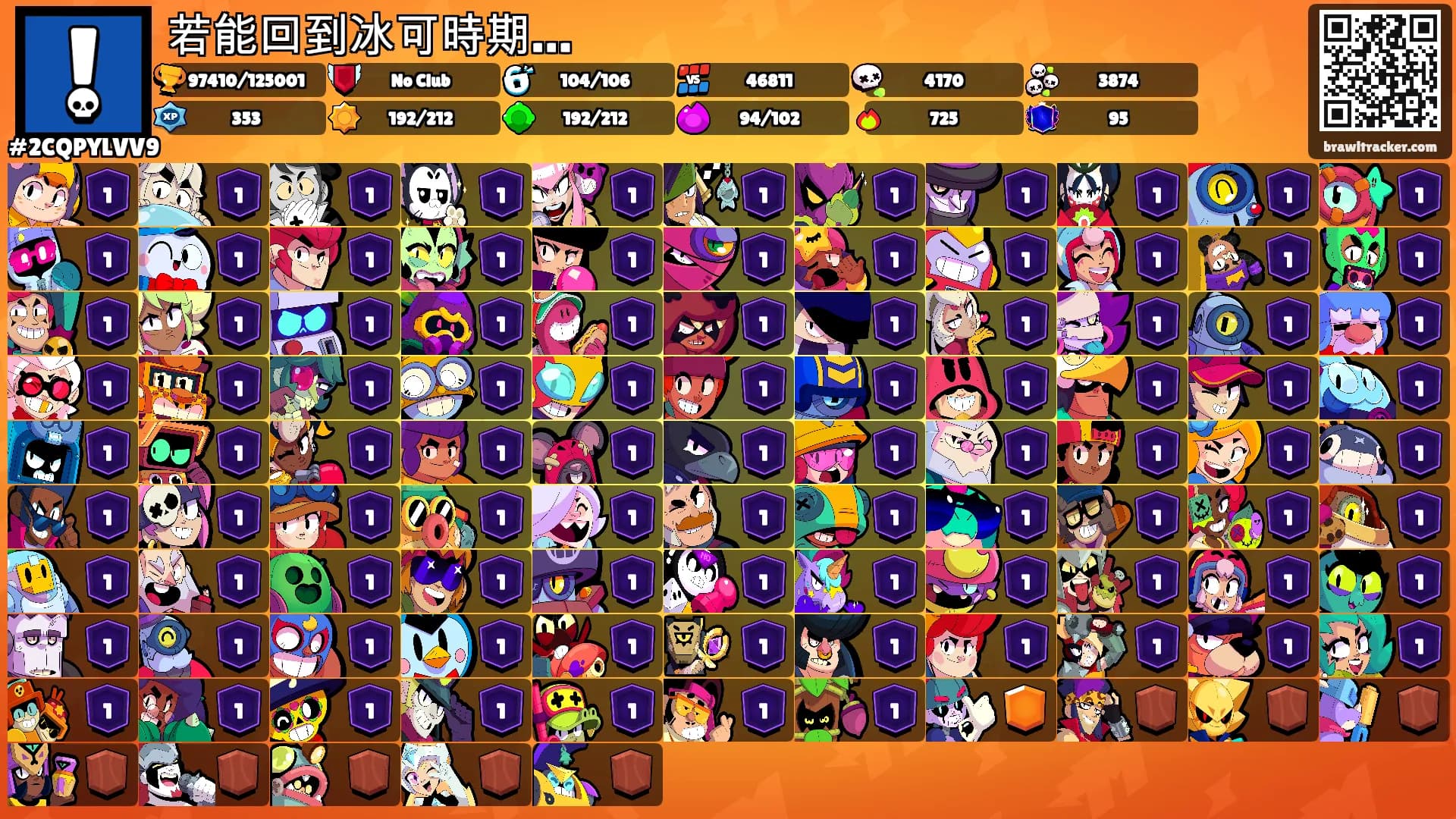 若能回到冰可時期…'s Ranks