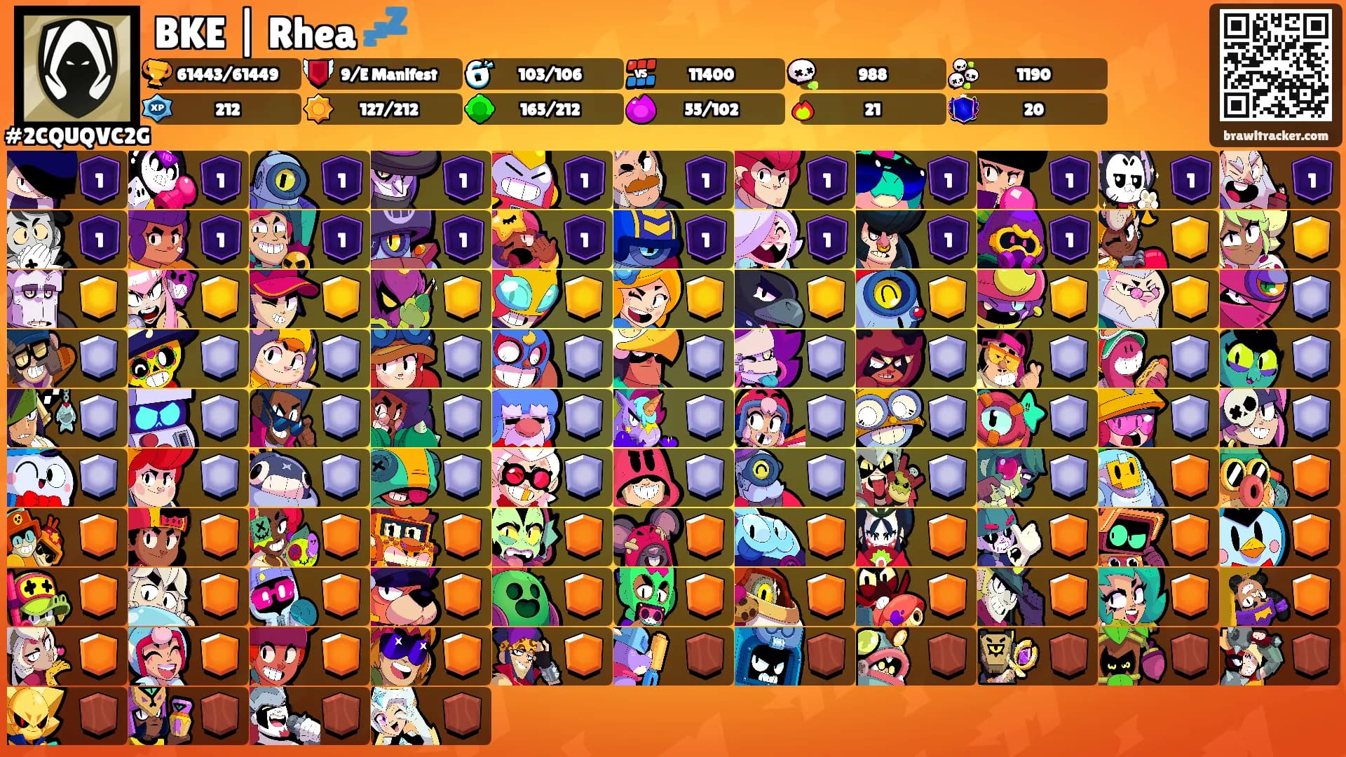 BKE | Rhea 💤's Ranks