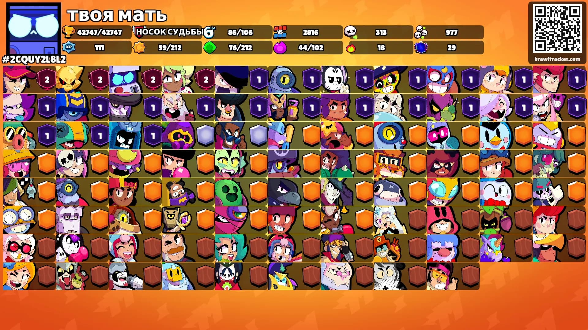твоя мать's Ranks