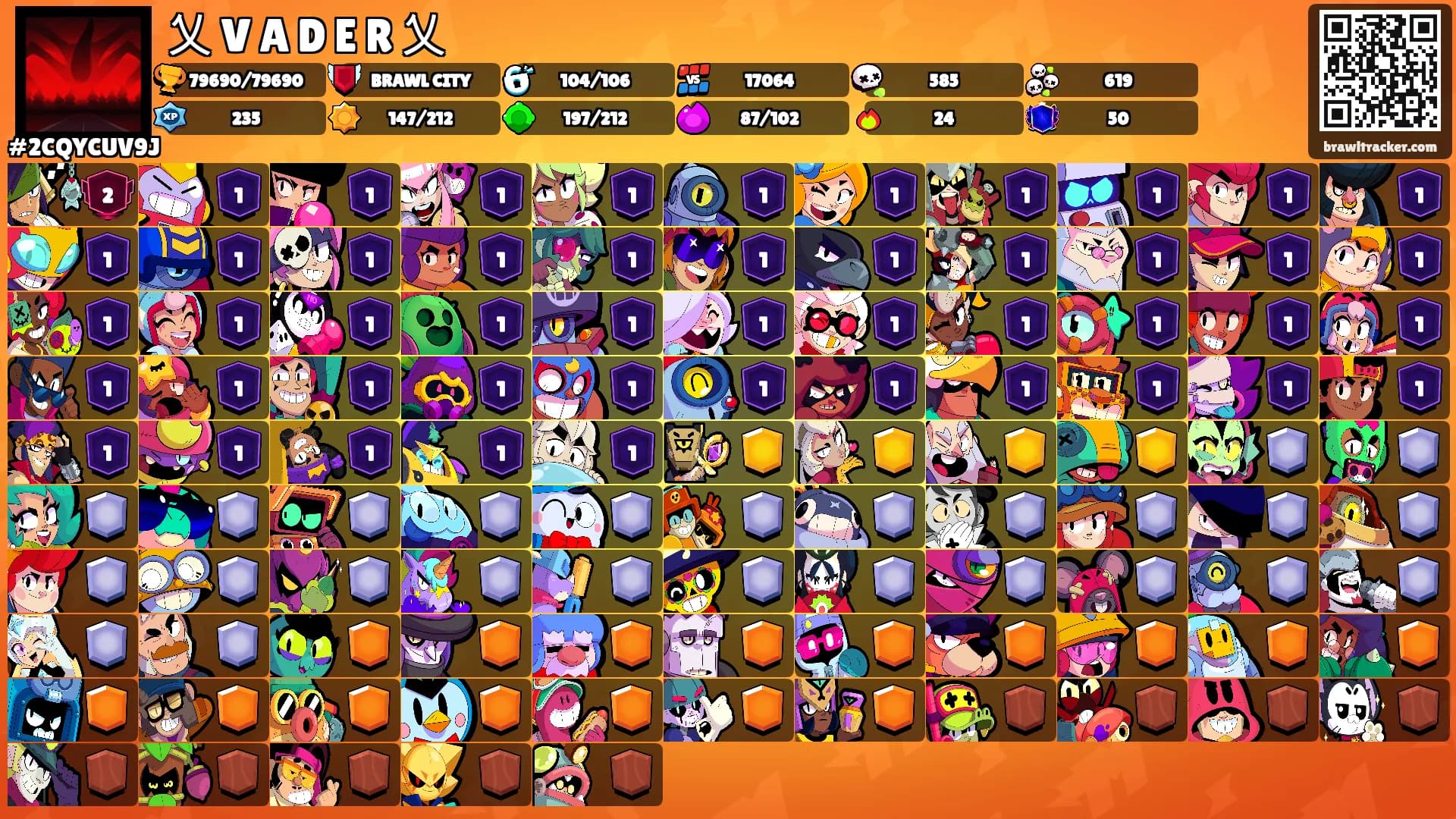 乂 V A D E R 乂's Ranks