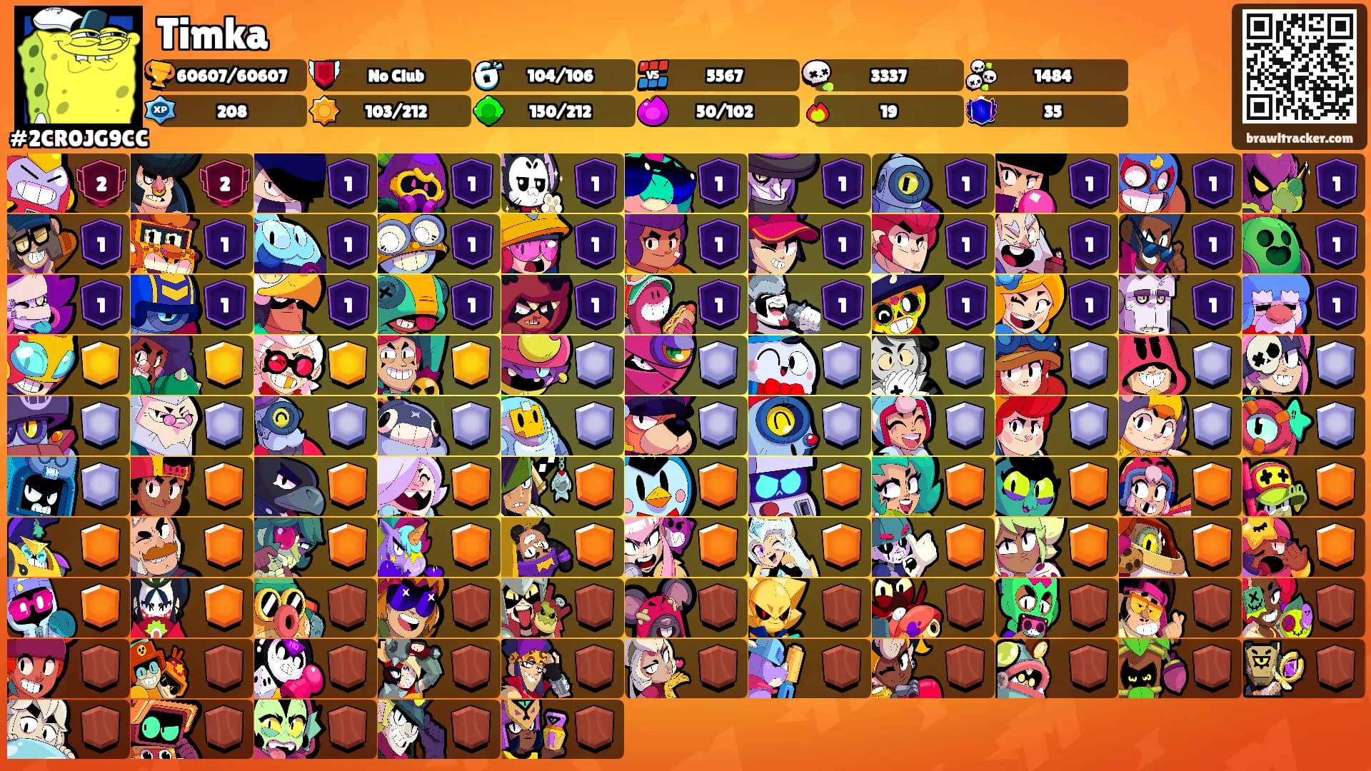 Timka's Ranks