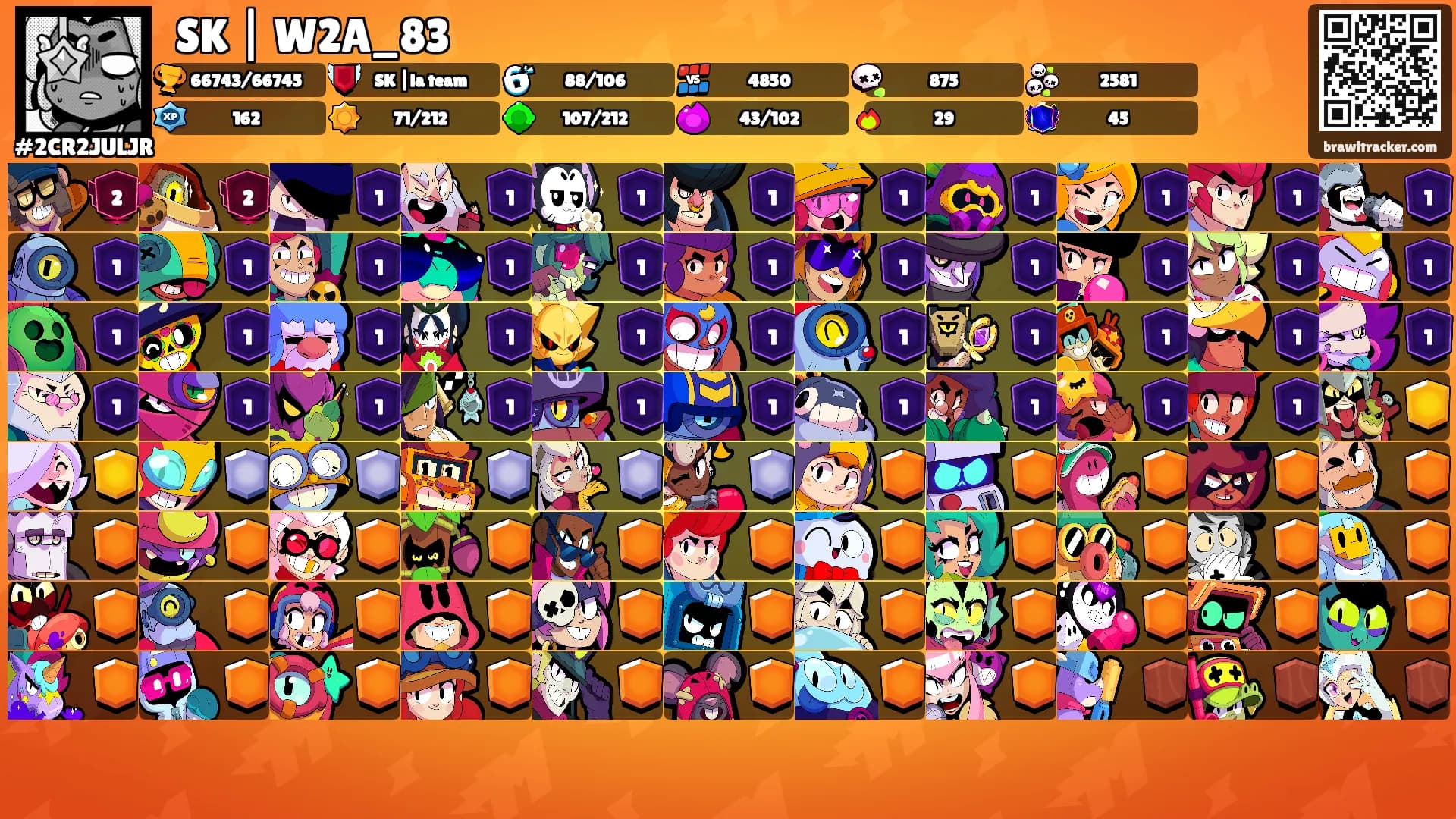 ꧁SK | W2A_83's Ranks