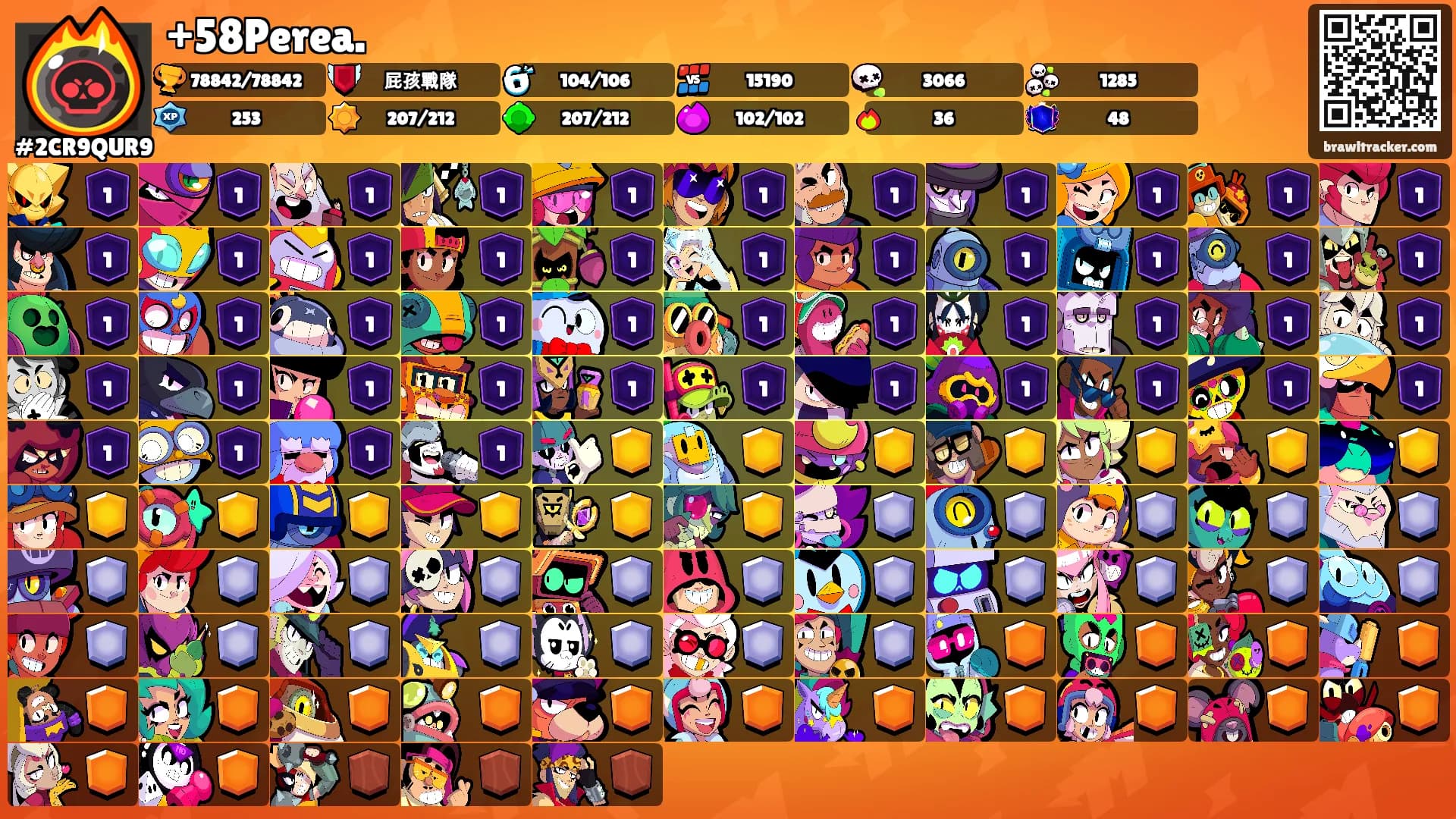 +58Perea.'s Ranks