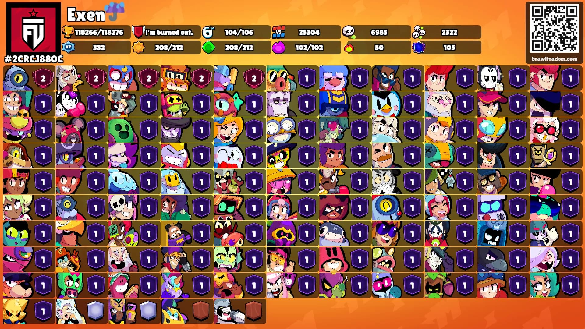 Exen☔'s Ranks
