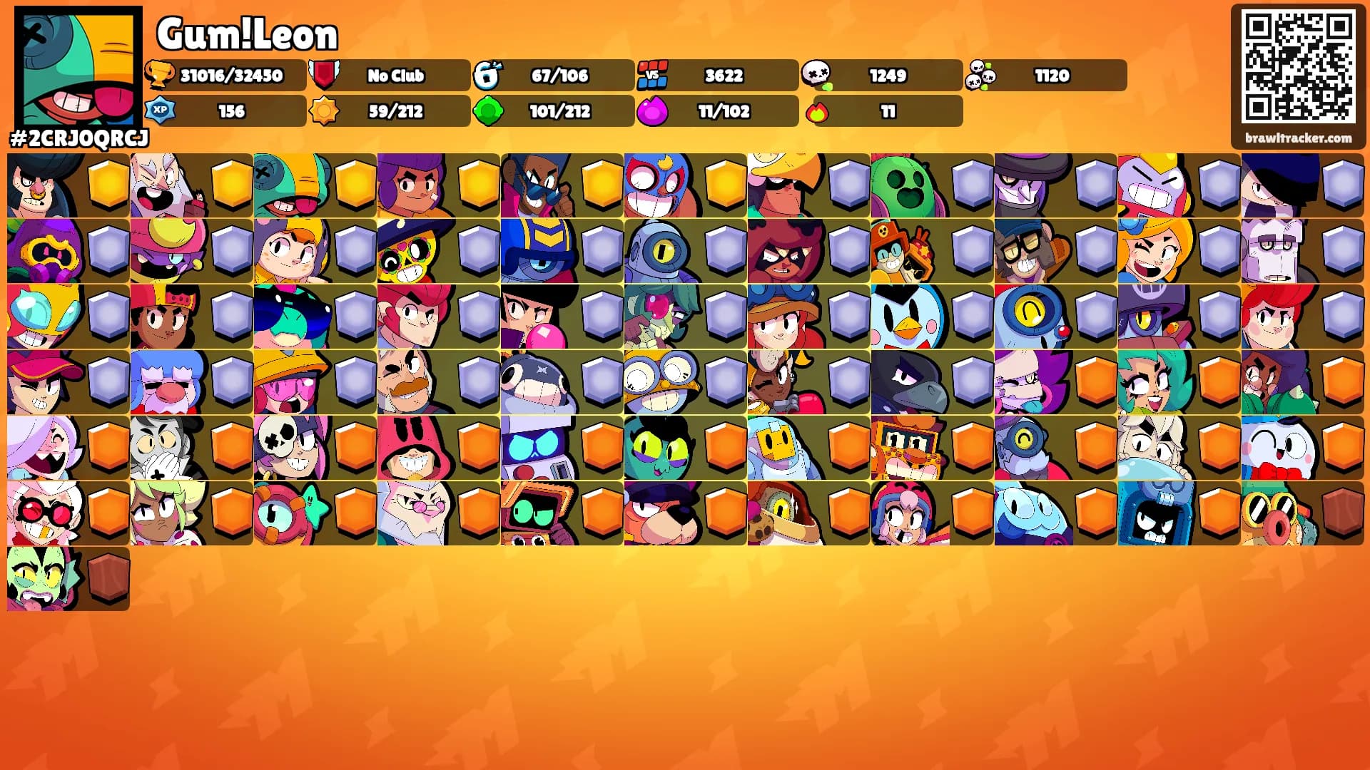 Gum!Leon's Ranks