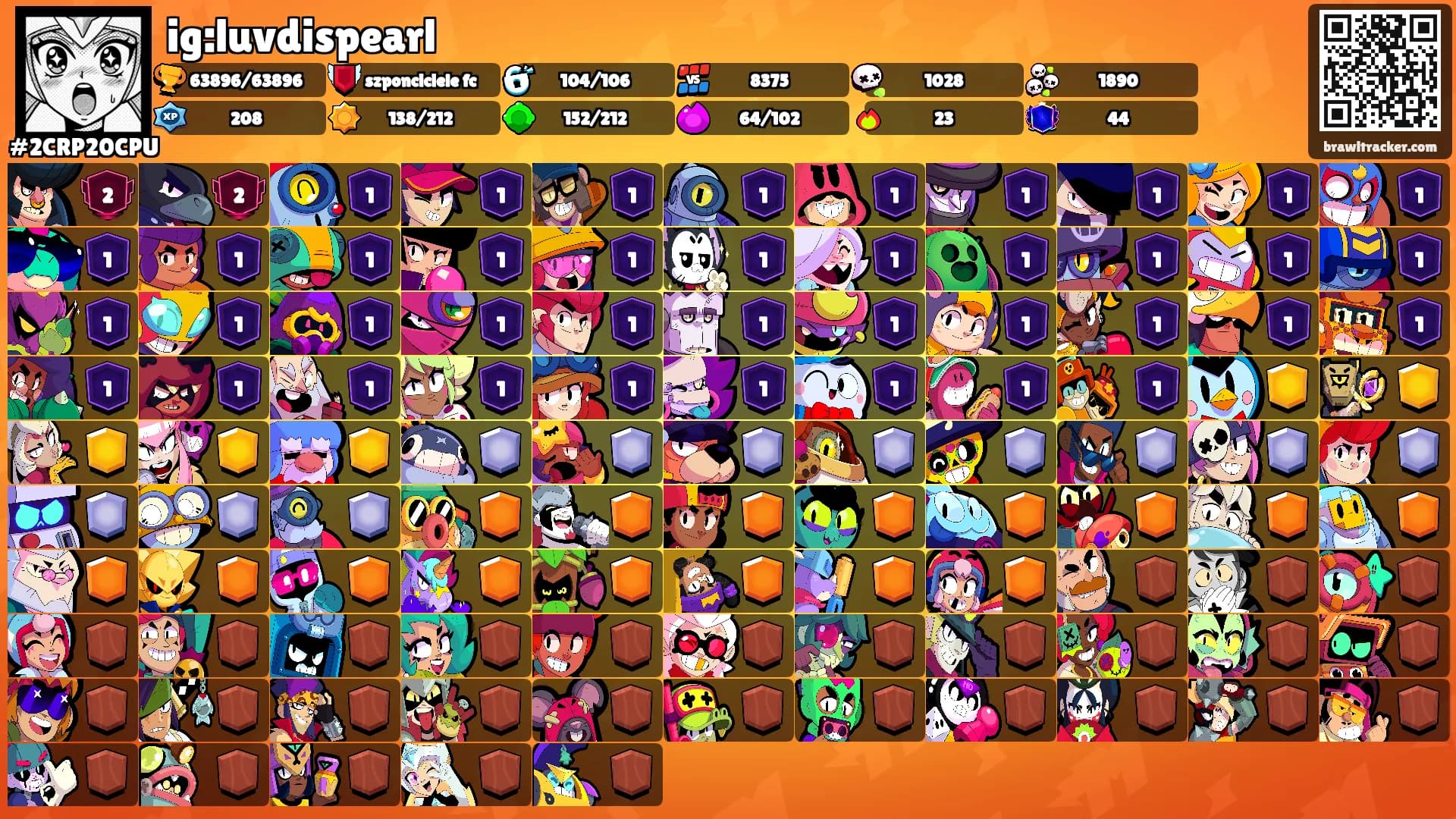 ig:luvdispearl's Ranks