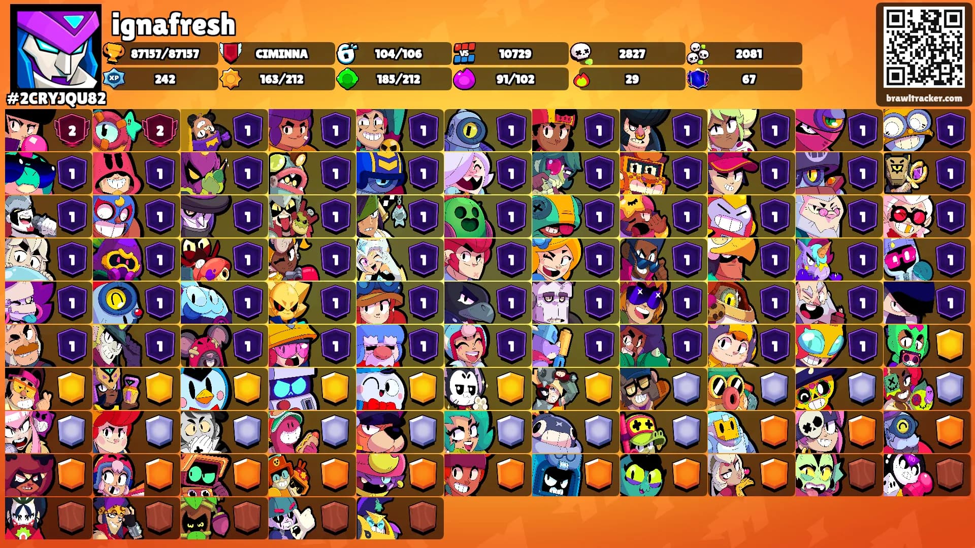 ignafresh's Ranks