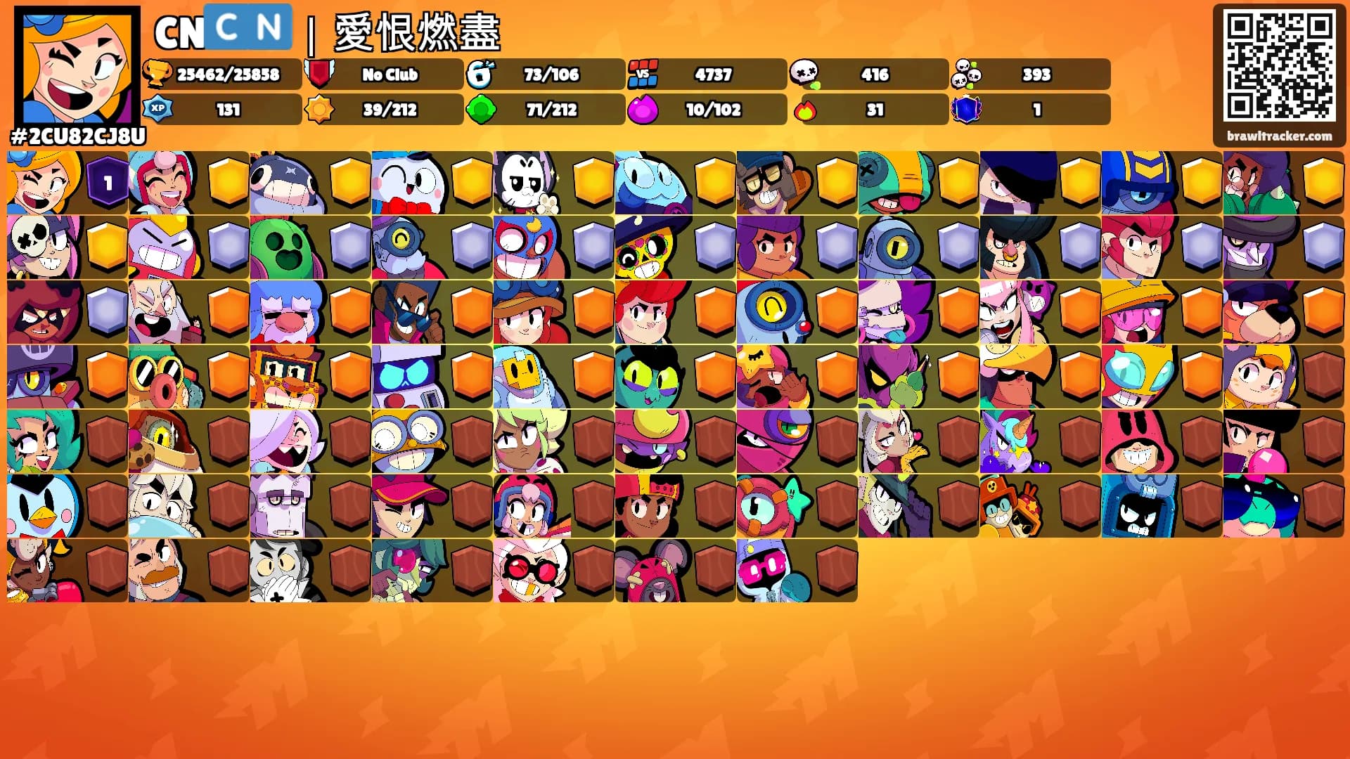 CN🇨🇳｜愛恨燃盡's Ranks