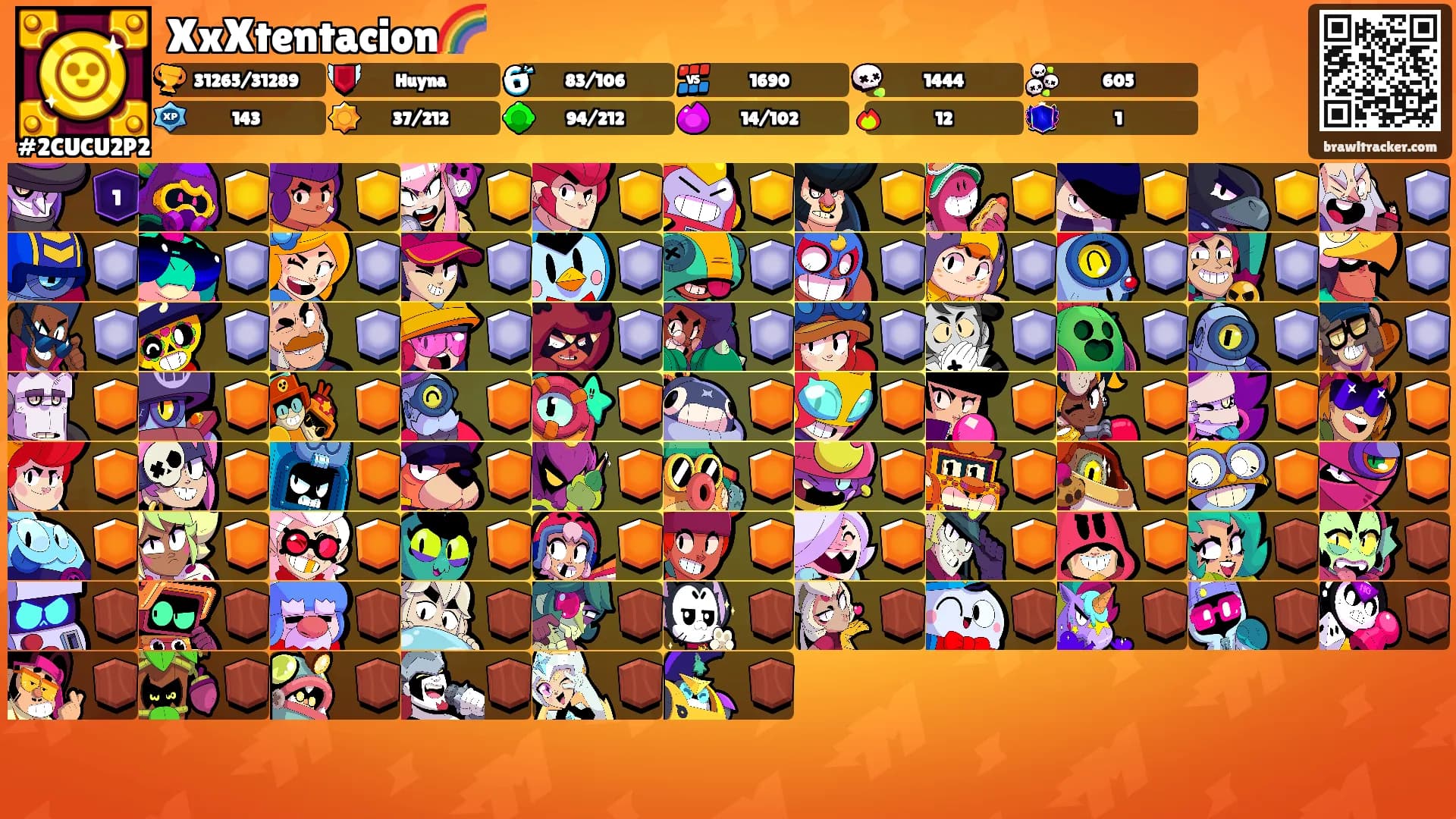 XxXtentacion🌈's Ranks