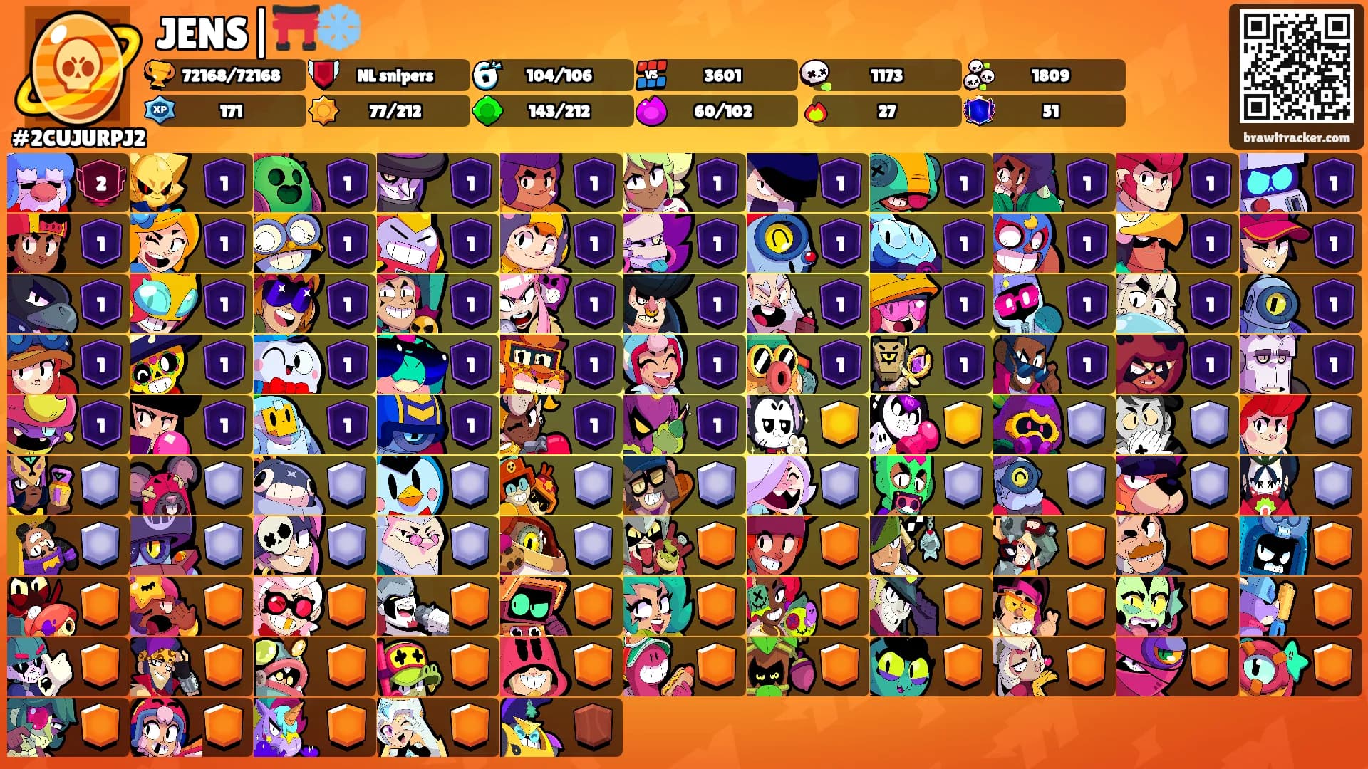 JENS|⛩️❄️'s Ranks