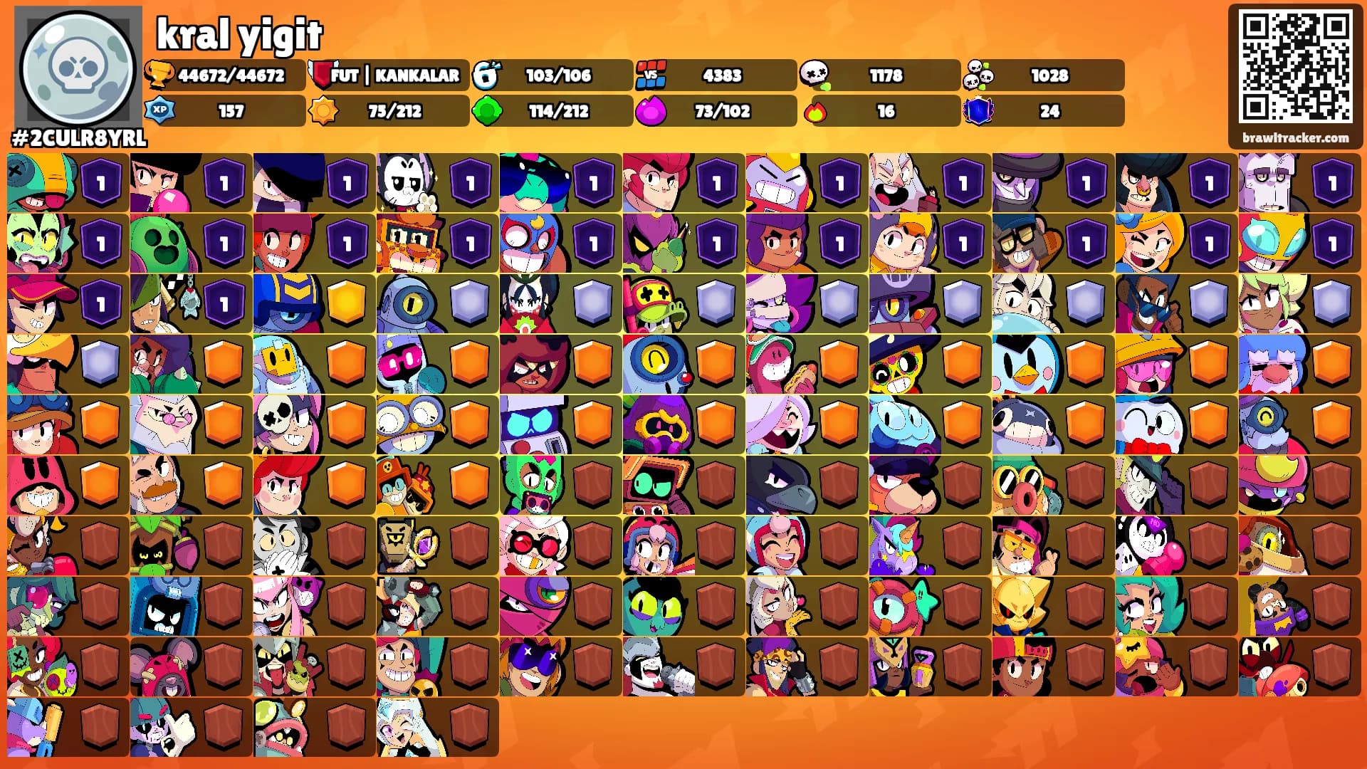 kral yigit's Ranks