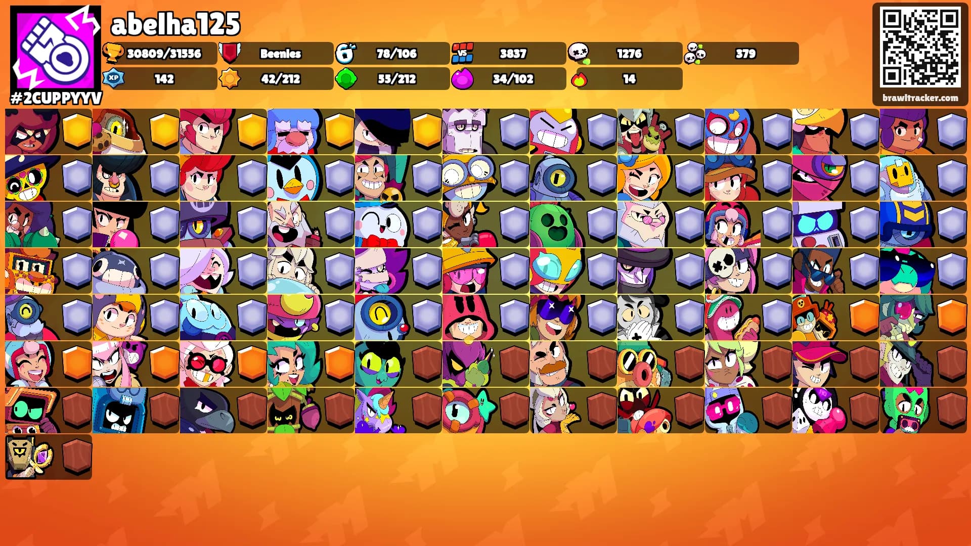 abelha125's Ranks