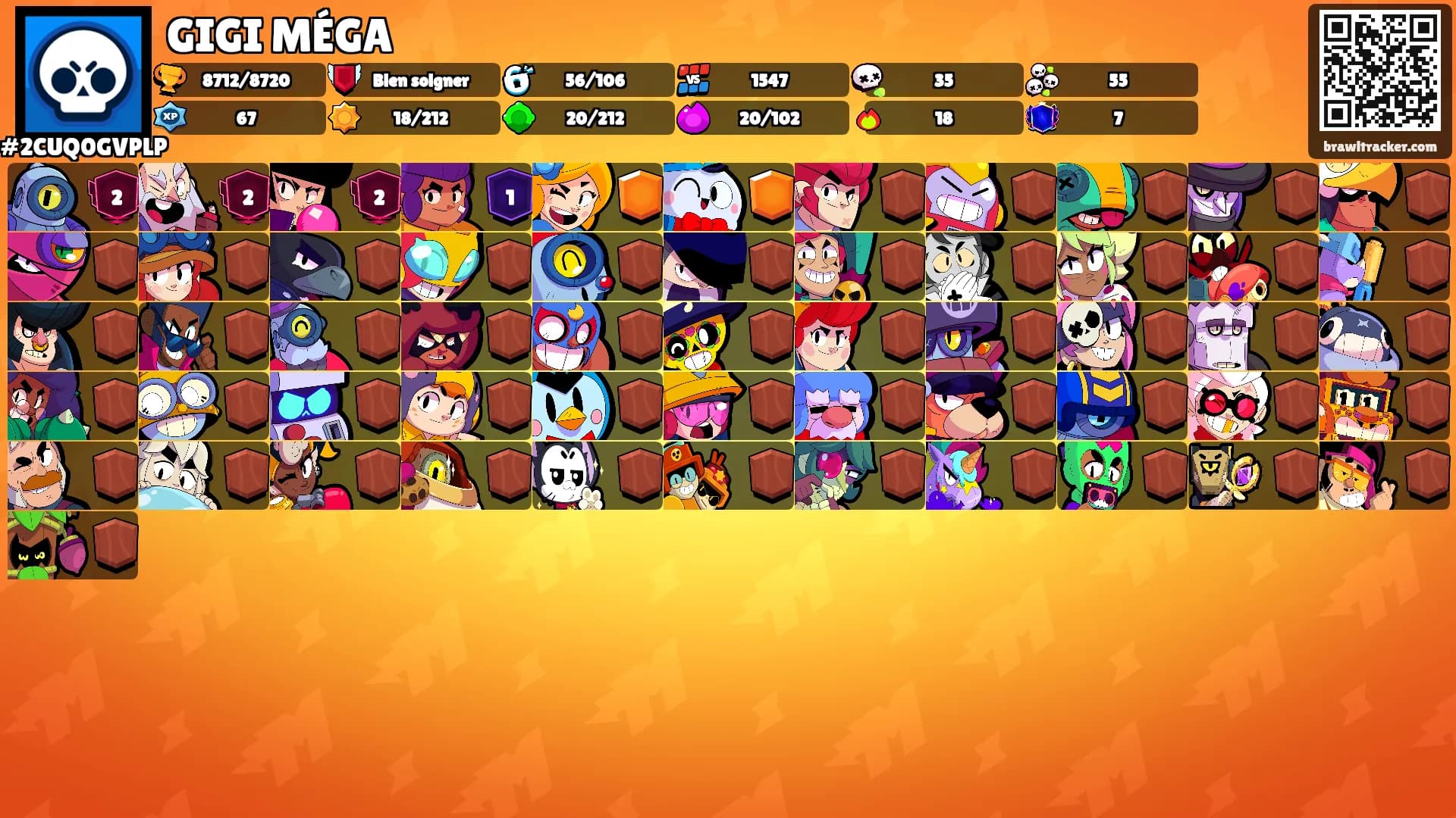 GIGI MÉGA's Ranks