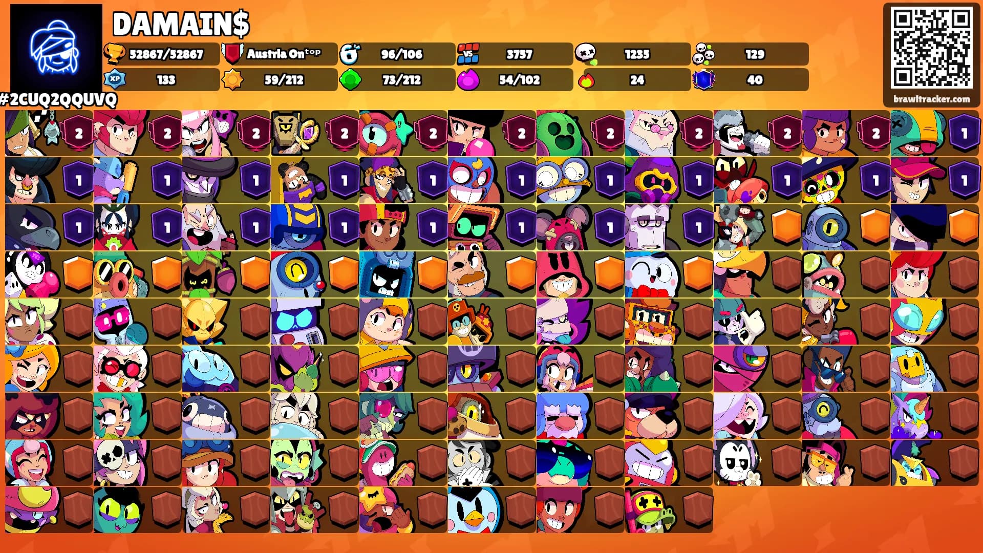 DAMAIN$'s Ranks
