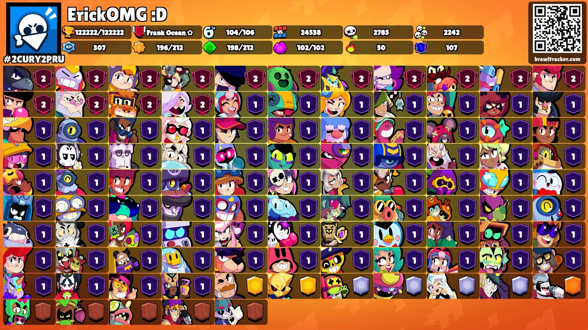 ErickOMG :D's Ranks