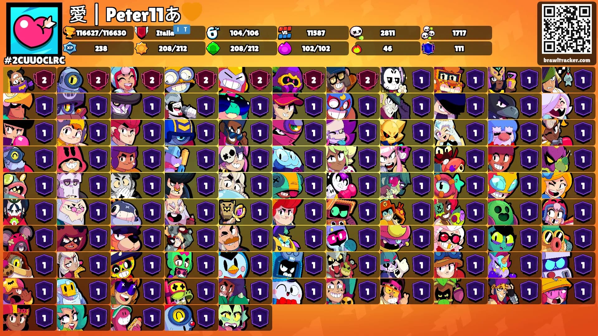 愛 | Peter11あ🧡's Ranks