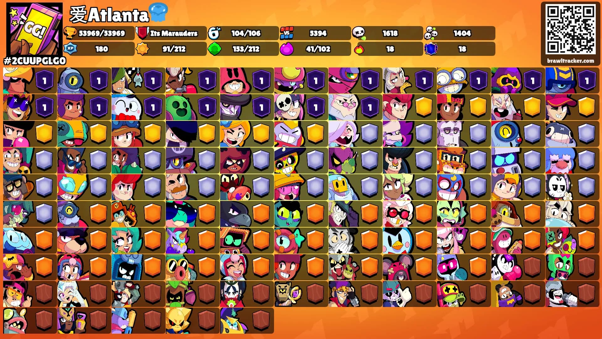爱Atlanta🪼's Ranks