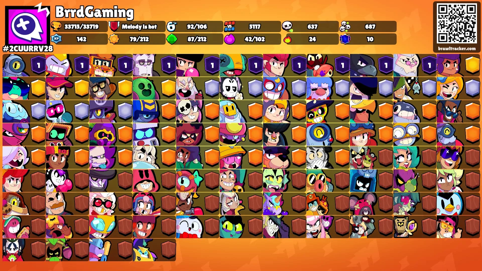 BrrdGaming's Ranks