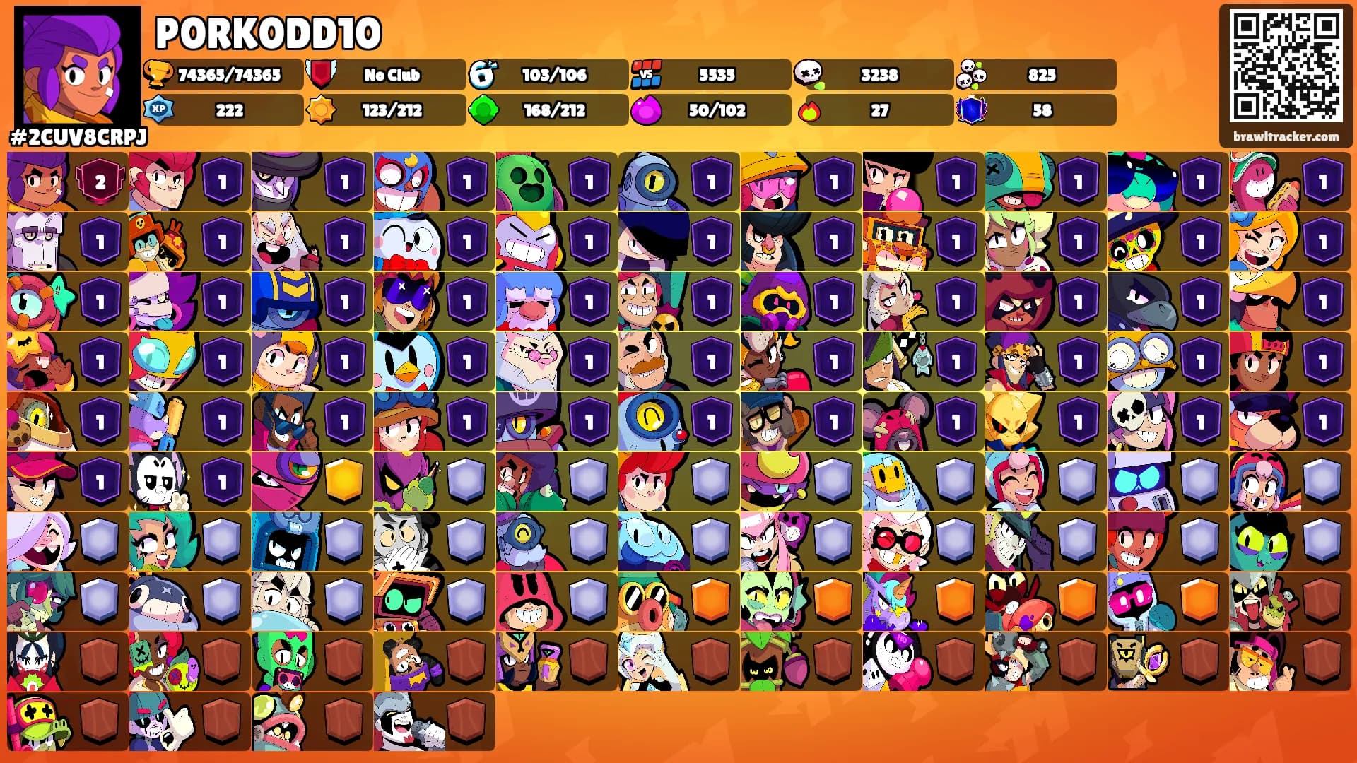 P0RK0DD10's Ranks